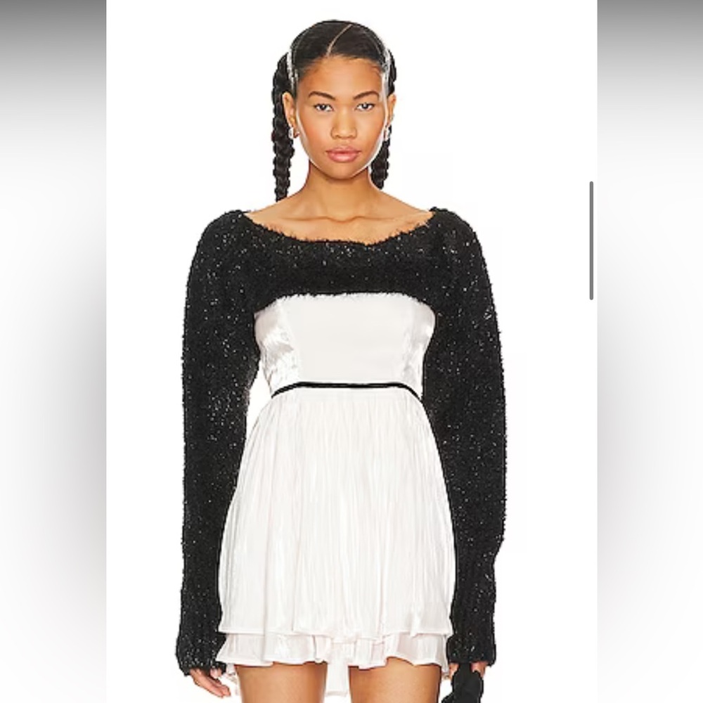 Free People Shimmer Bolero Shrug